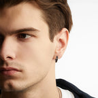 Pendientes Geométricos Vikingos para Hombre3 4