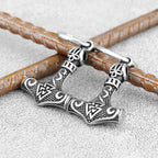 Pendientes Vikingos Colgantes Martillo de Thor Mjolnir1