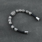 Pulsera Hombre Vikinga Runas Nórdicas