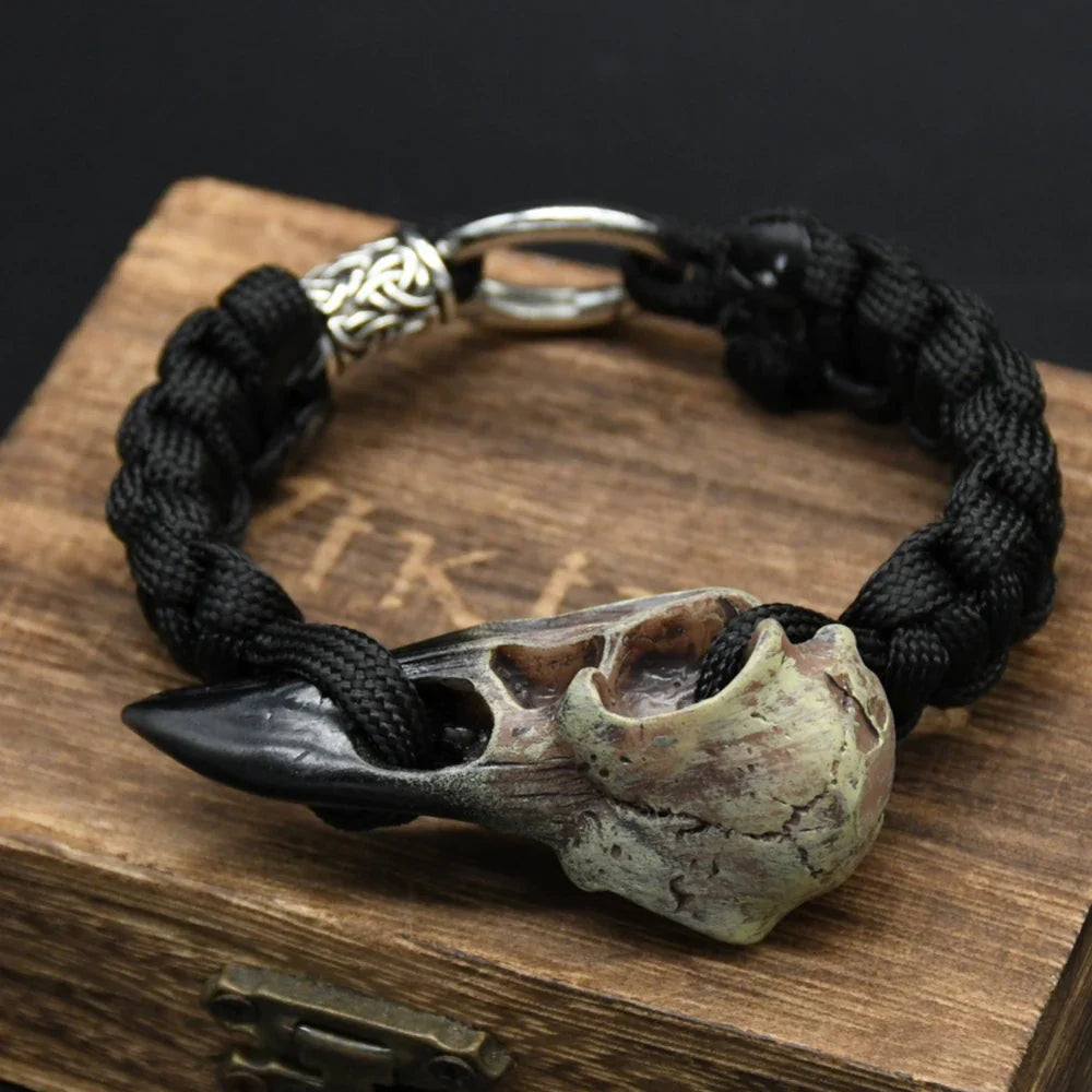 Pulsera Vikinga Cuervo de Odín2