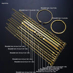 Pulsera Corazón Infinito Plata y Oro (Lote de 3 Pulseras)
