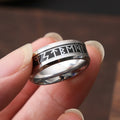 Anillo Vikingo Rúnico Negro