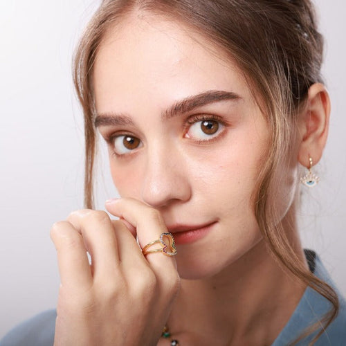 Anillo 7 Chakras Sello Mujer