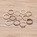 Anillo Águila Oro Plata