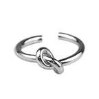 Bague ajustable noeud