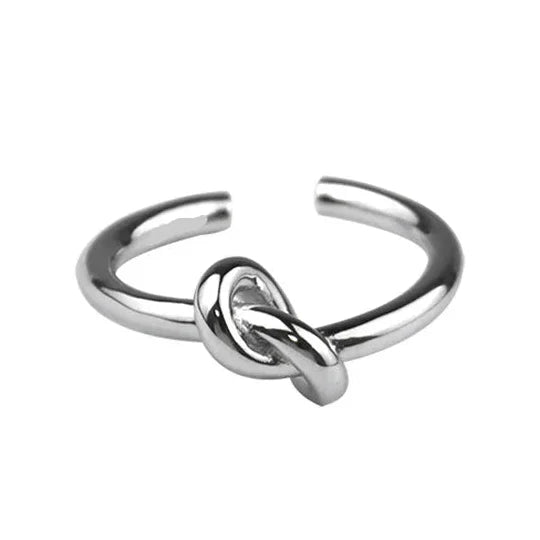 Bague ajustable noeud