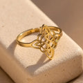 Anillo Nudo de Bruja
