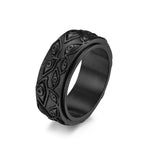 Anillo Antiestrés Giratorio Ojo negro