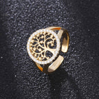 Anillo Árbol de la Vida para Mujer Oro
