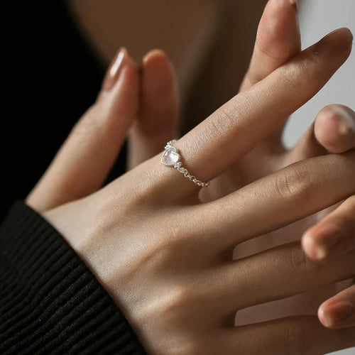 Anillo para la Fertilidad de la Mujer Piedra de Luna