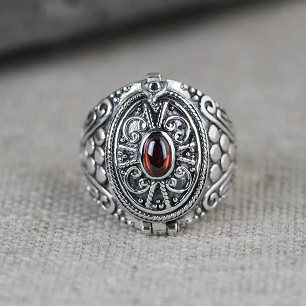 Anillo de estilo étnico con abertura