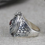 Anillo de estilo étnico con abertura