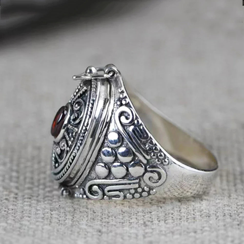 Anillo de estilo étnico con abertura