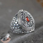 Anillo de estilo étnico con abertura