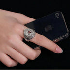 Anillo de estilo étnico con abertura