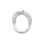 Elegante Anillo de Perlas