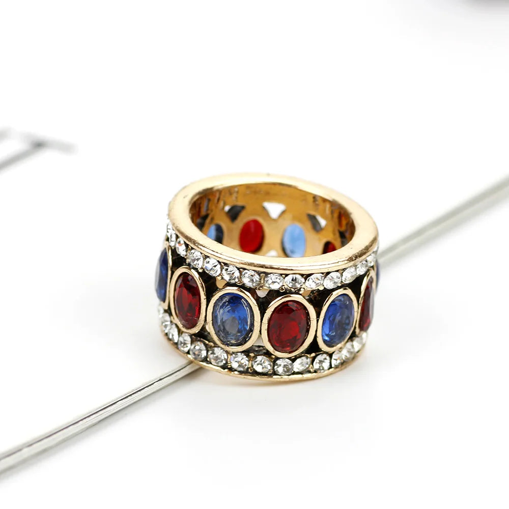 Anillo étnico de estilo oriental