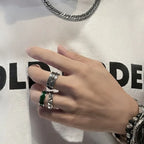 Anillo Estrella Esculpida