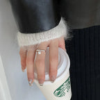 Anillo para Mujer con Perla Blanca en Circón