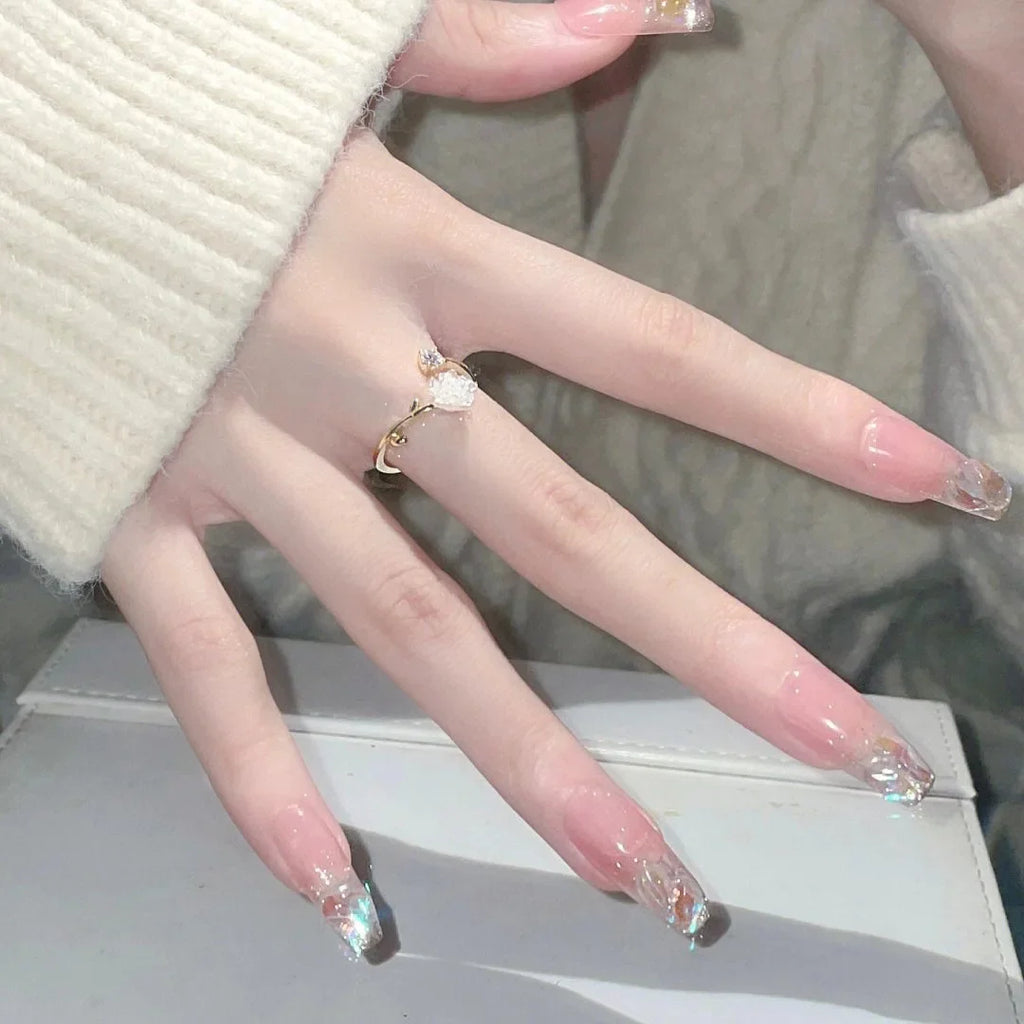 Anillo de Flor de Tulipán en Circonio