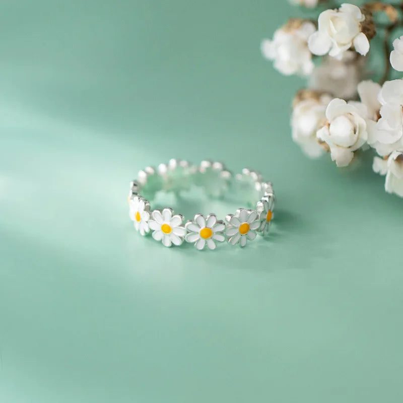 Anillo de Flores de Margarita