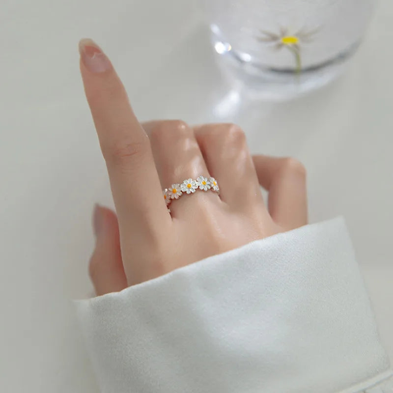 Anillo de Flores de Margarita