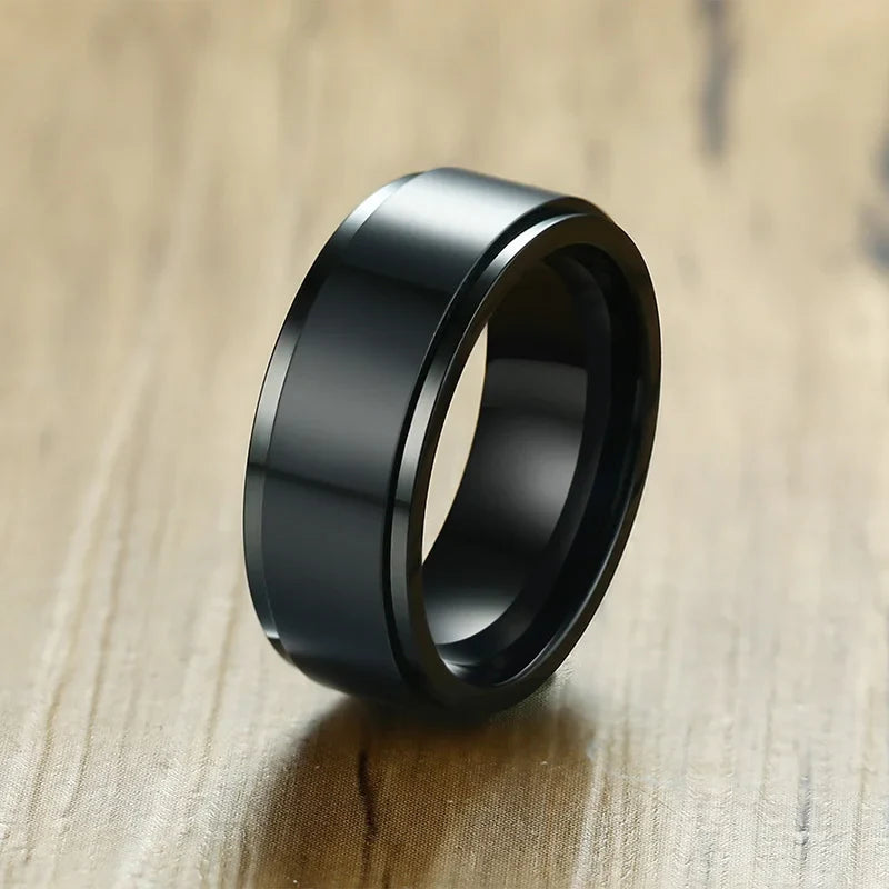 Anillo Giratorio Antiestrés para Hombre
