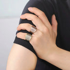 Anillo de Hombre Cubo de Metatrón oro