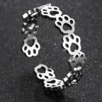 Anillo de Aro Patas plata