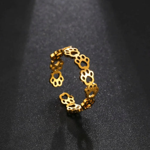 Anillo de Aro Patas oro
