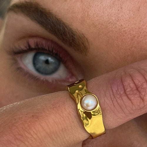 Anillo para Mujer con Perla