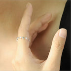 Anillo de Banda para Mujer Estrellas