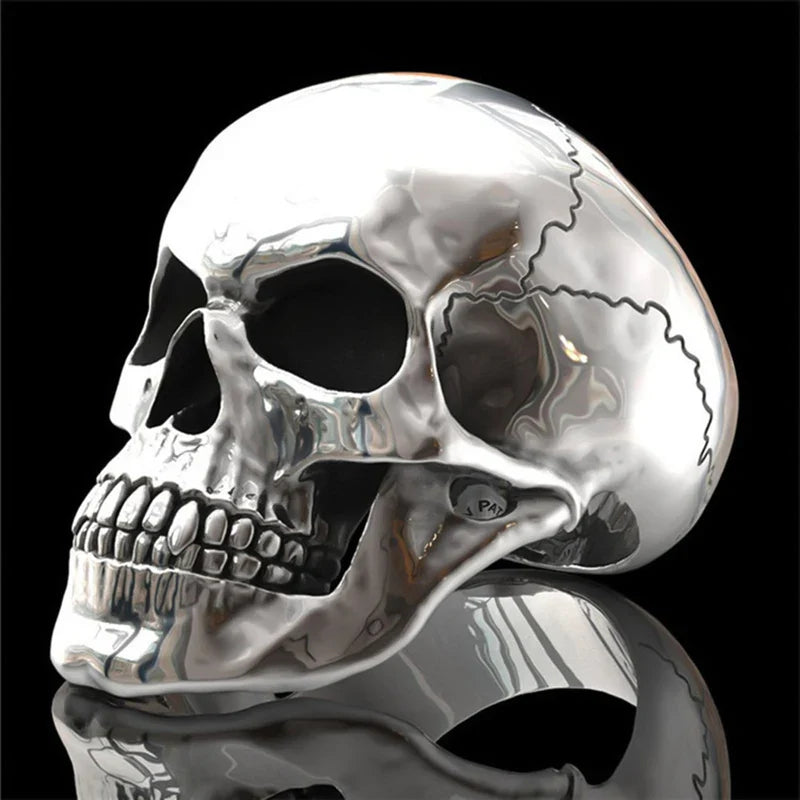 Anillo de Calavera Gótica