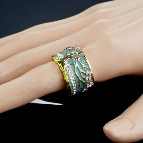Anillo Árbol de la Vida en Oro
