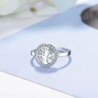 Anillo Árbol de la Vida Mujer Anillo de Plata