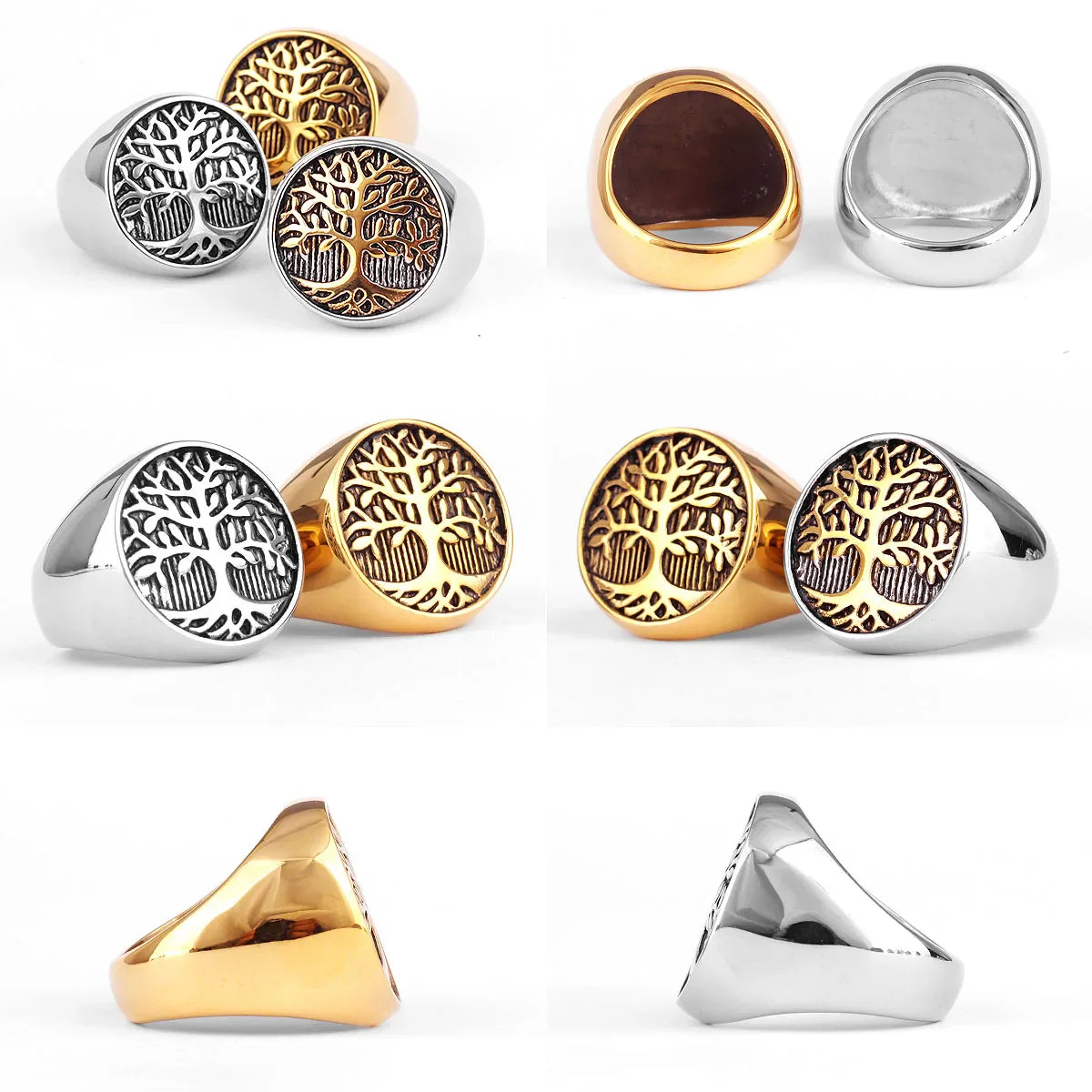Anillo Árbol de la Vida para Hombre