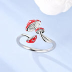 Anillo Otoñal con Hongos