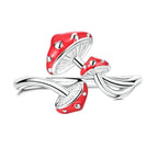 Anillo Otoñal con Hongos