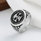 Anillo con Aro de Calavera Gótica