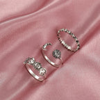 Anillo con Media Luna y Astros