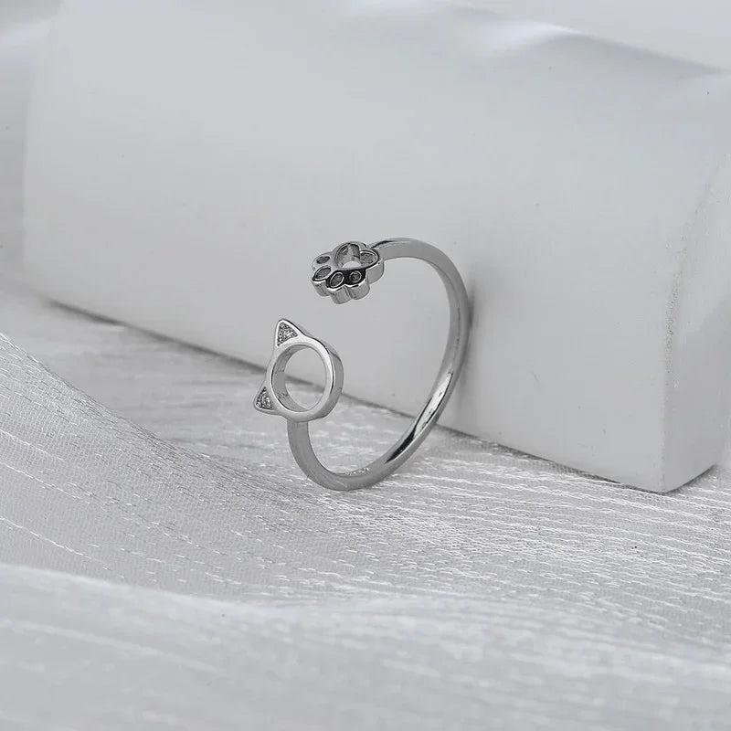Anillo Gato con Patas