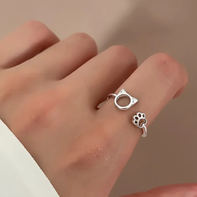 Anillo Gato con Patas