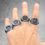 Anillo de Sello Francmasonería para Hombre