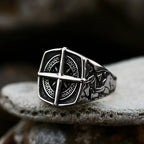 Anillo Brújula Rosa de los Vientos