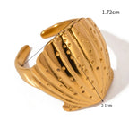 Anillo de Concha Vieira para Mujer