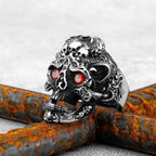 Anillo Calavera Plata