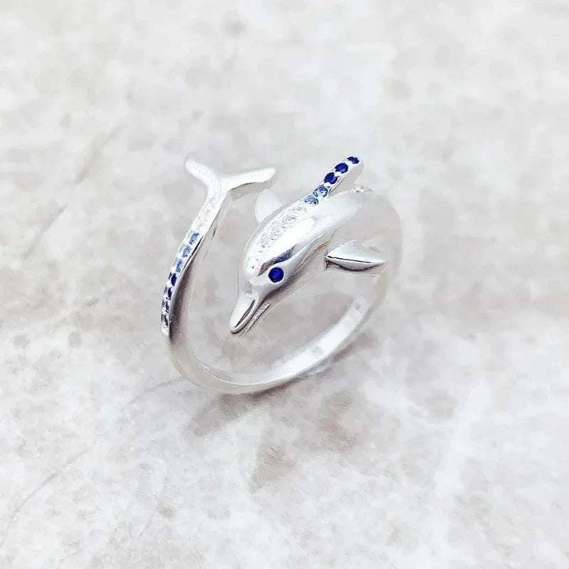 Anillo Delfín Zafiro - Exception®
