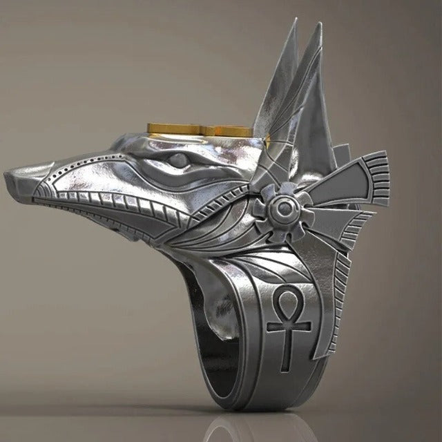 Anillo Egipto Antiguo Anubis