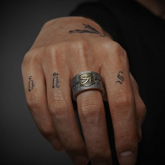 Anillo Egipcio Ojo de Horus