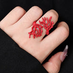 Anillo de Ramas Coral